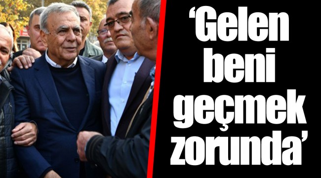 Gelen beni geçmek zorunda