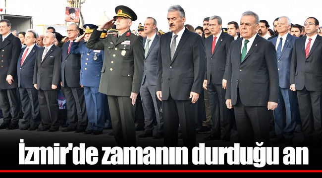 İzmir'de zamanın durduğu an