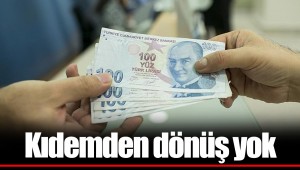 Kıdemden dönüş yok