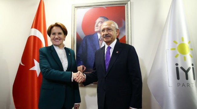 Kılıçdaroğlu ile Akşener bir araya geldi