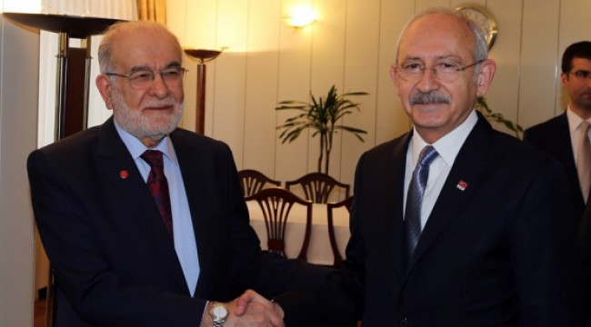 Kılıçdaroğlu'yla görüşen Karamollaoğlu: Çeşitli yerlerde dirsek temasları olabilir
