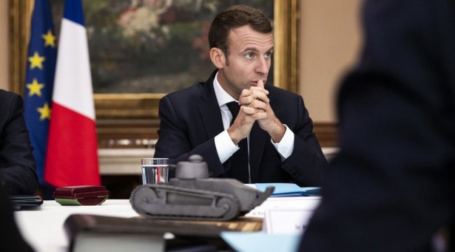 Macron'un konuşması tartışmalara neden oldu!