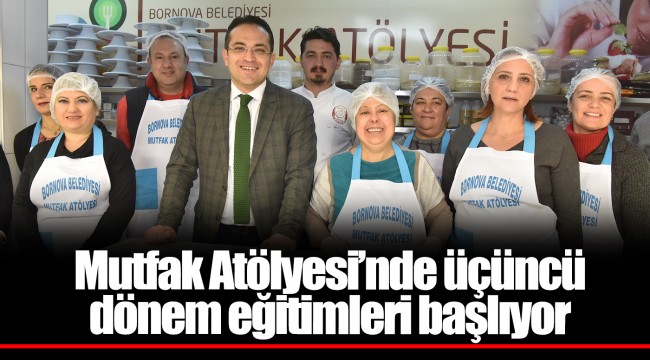 Mutfak Atölyesi’nde üçüncü dönem eğitimleri başlıyor