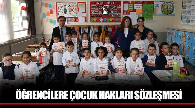 ÖĞRENCİLERE ÇOCUK HAKLARI SÖZLEŞMESİ
