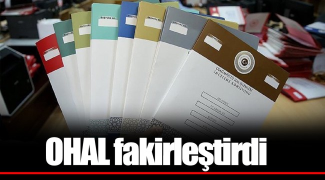OHAL fakirleştirdi