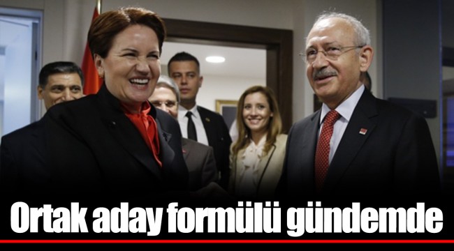 Ortak aday formülü gündemde