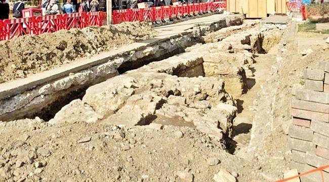 Osmanlı döneminden kalıntılar ortaya çıktı