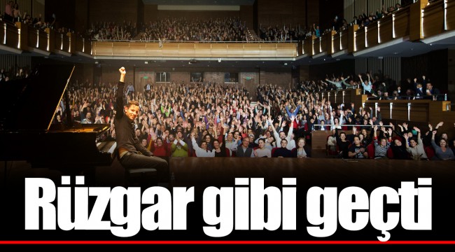 Rüzgar gibi geçti