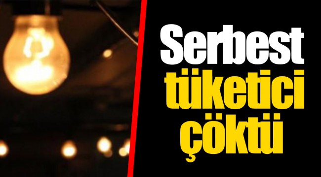 Serbest tüketici çöktü