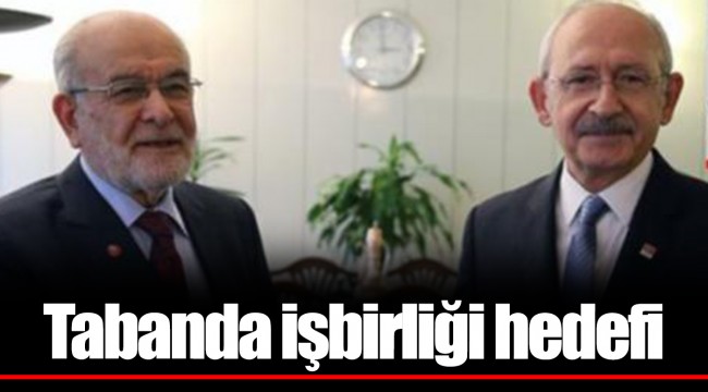 Tabanda işbirliği hedefi