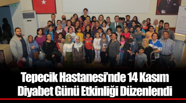 Tepecik Hastanesi’nde 14 Kasım Diyabet Günü Etkinliği Düzenlendi