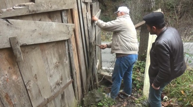 1979 yılından bu yana garajda