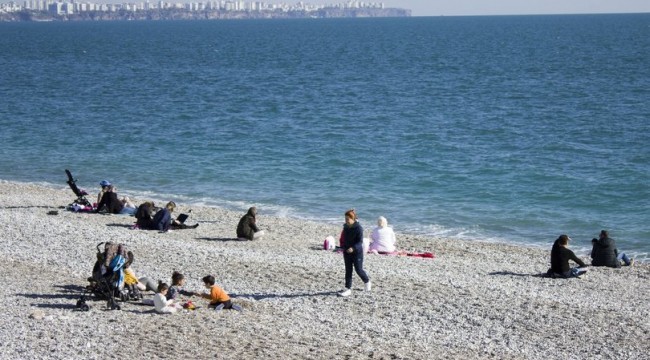 Aralık ayında deniz keyfi