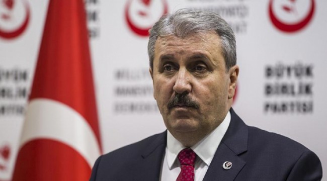 BBP Genel Başkanı Destici: İsrail terörist bir devlettir