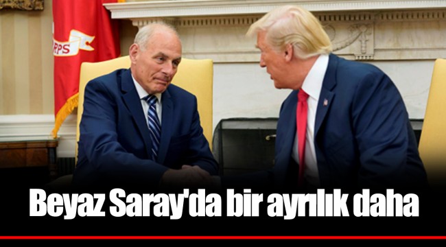 Beyaz Saray'da bir ayrılık daha