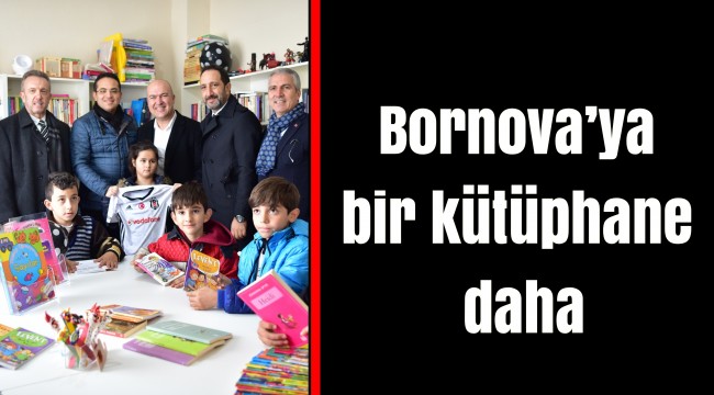 Bornova’ya bir kütüphane daha