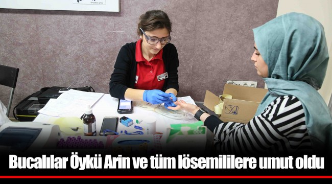 Bucalılar Öykü Arin ve tüm lösemililere umut oldu
