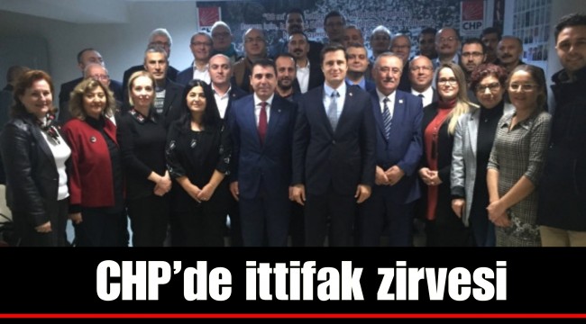 CHP’de ittifak zirvesi