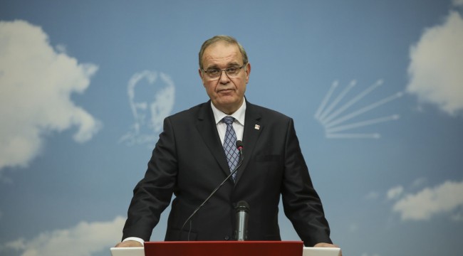 CHP Sözcüsü Faik Öztrak:  İstifa etmesini bekliyoruz!