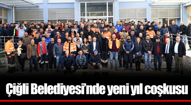 Çiğli Belediyesi’nde yeni yıl coşkusu