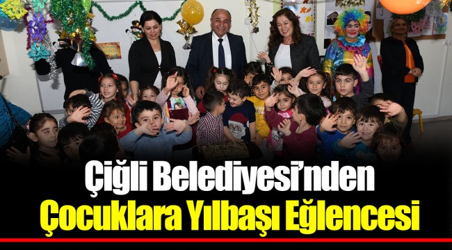 Çiğli Belediyesi’nden Çocuklara Yılbaşı Eğlencesi