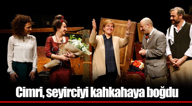 Cimri, seyirciyi kahkahaya boğdu