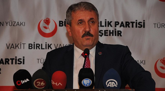 Destici: Kimse aklından Gezi benzeri bir eylemi geçirmesin