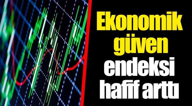 Ekonomik güven endeksi hafif arttı