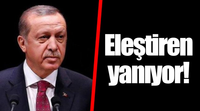 Eleştiren yanıyor!