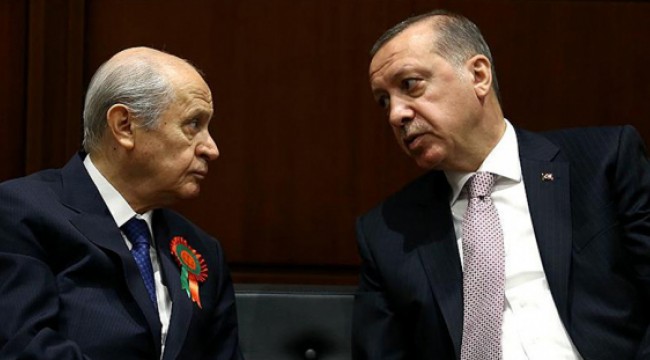 Erdoğan ile Bahçeli görüşmesi başladı