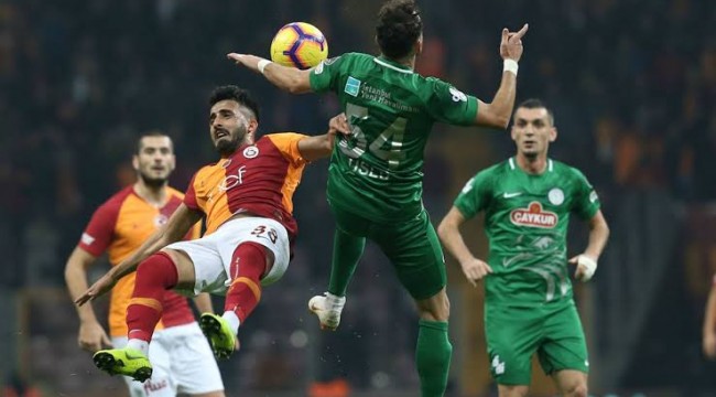 Galatasaray kaçtı Rize yakaladı