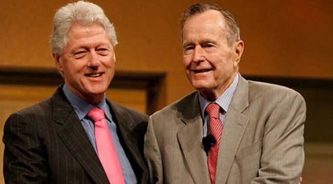 George H.W. Bush'un 1993'de Bill Clinton'a yazdığı mektup sosyal medyada gündem oldu