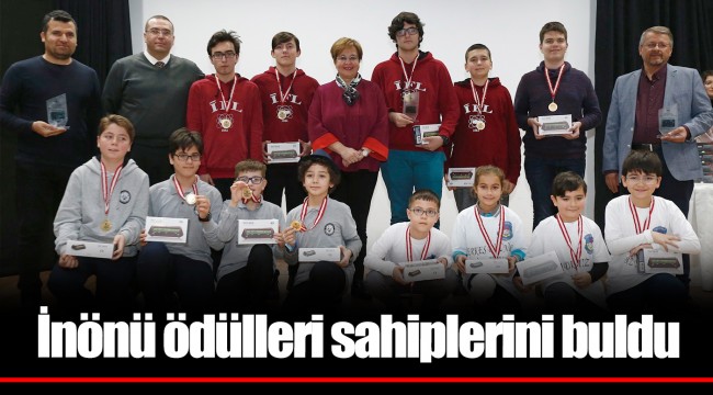 İnönü ödülleri sahiplerini buldu