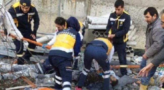 İş cinayeti: İskele çöktü: 1 işçi öldü