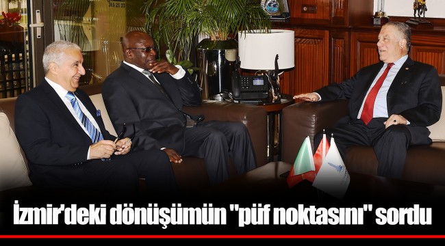 İzmir'deki dönüşümün "püf noktasını" sordu
