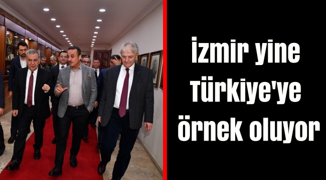İzmir yine Türkiye'ye örnek oluyor