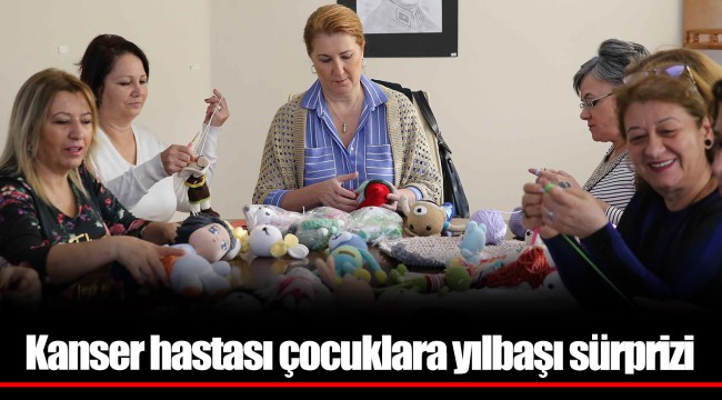 Kanser hastası çocuklara yılbaşı sürprizi