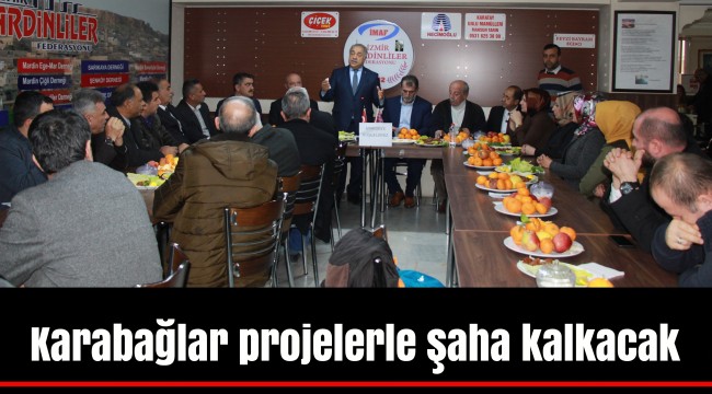 Karabağlar projelerle şaha kalkacak