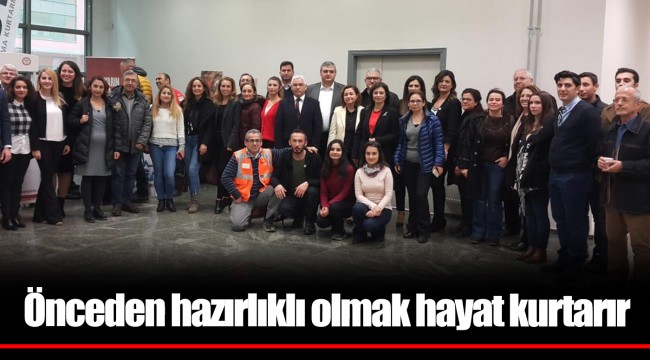 Önceden hazırlıklı olmak hayat kurtarır
