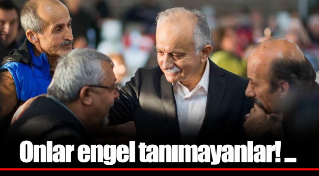 Onlar engel tanımayanlar! ...