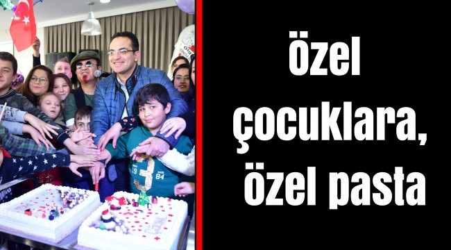 Özel çocuklara, özel pasta