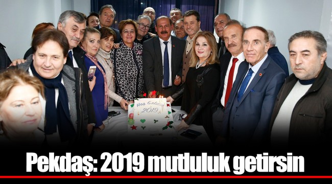 Pekdaş: 2019 mutluluk getirsin