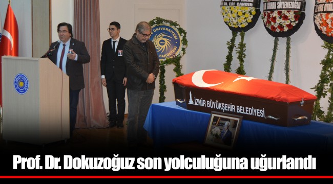 Prof. Dr. Dokuzoğuz son yolculuğuna uğurlandı