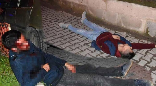 Sen misin gürültü yapan! Kurşun yağdırdı