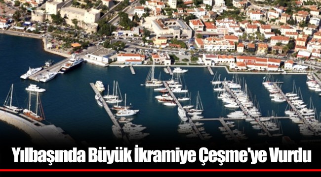 Yılbaşında Büyük İkramiye Çeşme'ye Vurdu