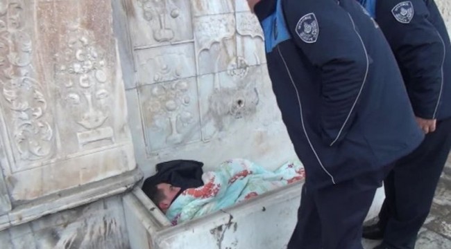 Zabıtalara ünlü oyuncu Hale Soygazi de yardım etti