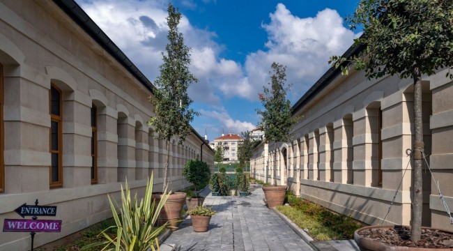 164 yıllık tarihi yapılar modern dokunuşla halka açılıyor