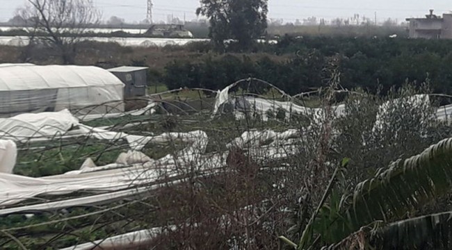 Antalya'da yine hortum, yaralılar var!