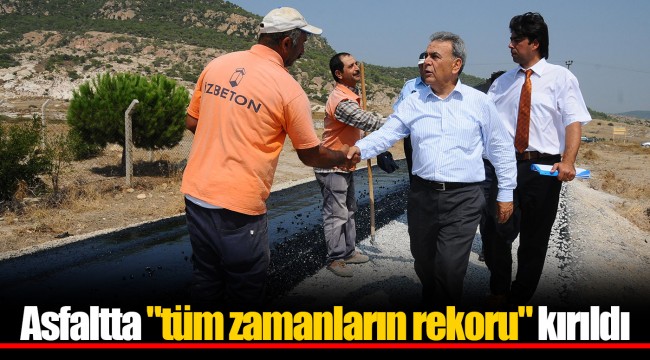 Asfaltta "tüm zamanların rekoru" kırıldı