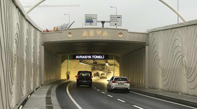 Avrasya Tüneli geçiş ücretlerine yüzde 38 zam!